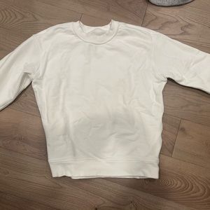 Lululemon White sweatshirt in great condition!